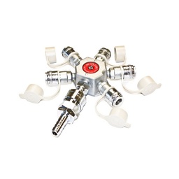 [1538] Nitto 200-S, Lijnkoppeling, Ster type, luchtkoppeling, 3/8 plug, IMPA 351651[6.0](124.32000000000001)