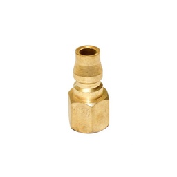 [1499] NITTO 20PF (1/4"), Luchtsnelkoppeling, Messing, IMPA 351441[26.0](2.75)