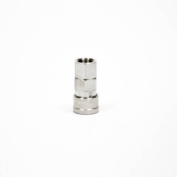 [1485] NITTO 20SF (1/4"), Luchtsnelkoppeling, Roestvrij staal, IMPA 351421[37.0](39.0)