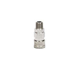 [1405] NITTO 20SM (1/4"), Quick-Connect Coupler, Stainless steel, IMPA 351322[54.0](34.0)
