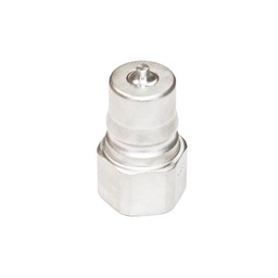 [4469] NITTO 3-HP (3/8") Quick-Connect Coupler, Double End Shut Off, Stainless steel, IMPA 351612[10.0](17.21)