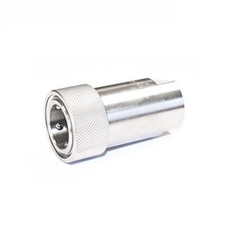 [4464] NITTO 3-HS (3/8") Quick-Connect Coupler, Double End Shut Off, Stainless steel, IMPA 351602[17.0](34.37)