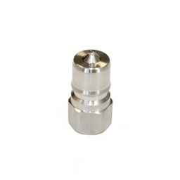 [3322] NITTO 3P (3/8") Quick-Connect Coupler, Double End Shut Off, Stainless steel, IMPA 351553[10.0](20.81)