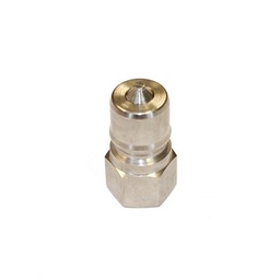 [4446] Nitto 3S (3/8") Quick-Connect Coupler, Double End Shut Off, Steel, IMPA 351503[20.0](28.5)