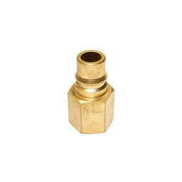 [1502] NITTO 400PF (1/2"), Quick-Connect Coupler, Brass, IMPA 351444[20.0](11.0)