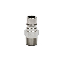 [1455] NITTO 400PM (1/2"), Quick-Connect Coupler, Stainless steel, IMPA 351355[13.0](18.0)