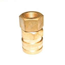[1481] NITTO 400SF (1/2"), Quick-Connect Coupler, Brass, IMPA 351414[24.0](32.0)