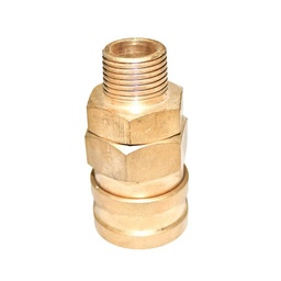 [1398] NITTO 400SM (1/2"), Quick-Connect Coupler, Brass, IMPA 351315[31.0](31.0)