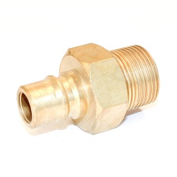 [1441] NITTO 600PM (3/4"), Quick-Connect Coupler, Brass, IMPA 351346[25.0](13.0)