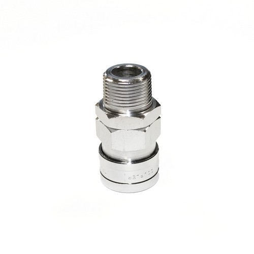 [1391] NITTO 600SM (3/4"), Luchtsnelkoppeling, Verchroomd staal, IMPA 351306