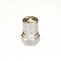 [3324] NITTO 6P (3/4") Quick-Connect Coupler, Double End Shut Off, Stainless steel, IMPA 351555[12.0](60.0)