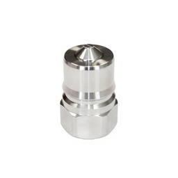 [3325] NITTO 8P (1") Quick-Connect Coupler, Double End Shut Off, Stainless steel, IMPA 351556[18.0](99.0)