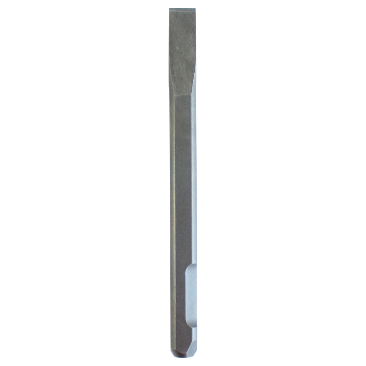 [2183] NITTO Chisel for Pneumatic Flux Chipper model CH-24, Flat Chisel, Width 12.7 mm, Length 165 mm, P/N: TP-15234, IMPA 590534