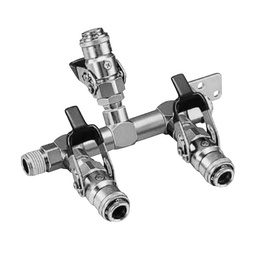 [3790] NITTO. Purge system line cupla. RE-PV-30 (3-BR). inlet PT 1/2 male[5.0](263.81)