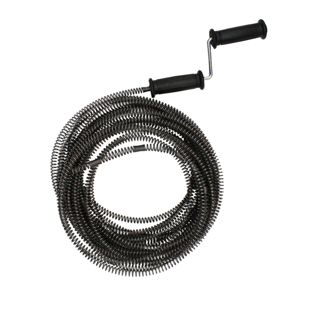 [2676] Plumber Snake Wire Pipe Cleaner, Diam 13 mm, Length 15 m, IMPA 615207