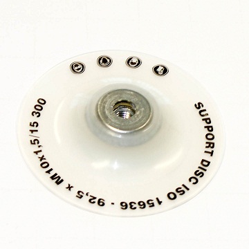 [2322] C-Line Steunschijf voor haakse slijper, diameter 100 mm, inclusief aansluiting M10 (gat 16 mm), IMPA 591041