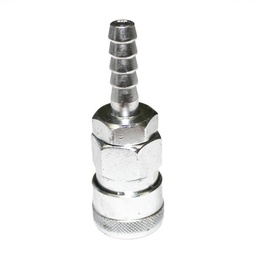 [1305] TETRA 20SH (1/4"), Quick-Connect Coupler, Chrome plated steel, IMPA 351201[349.0](1.32)