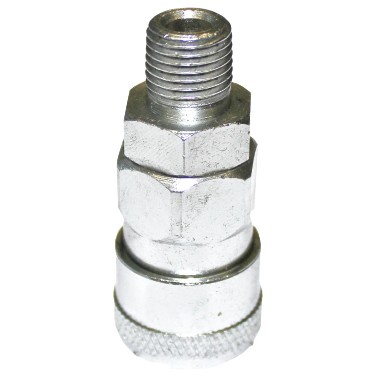 [1381] TETRA 20SM (1/4"), Quick-Connect Coupler, Chrome plated steel, IMPA 351302