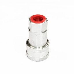 [3327] TETRA 3-HS (3/8") Quick-Connect Coupler, Double End Shut Off, Stainless steel, IMPA 351602[10.0](5.95)