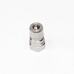 [4435] TETRA 3P (3/8") Quick-Connect Coupler, Double End Shut Off, Stainless steel, IMPA 351553[68.0](8.99)