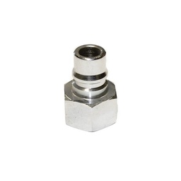 [1496] TETRA 400PF (1/2"), Quick-Connect Coupler, Chrome plated steel, IMPA 351434[359.0](1.3)