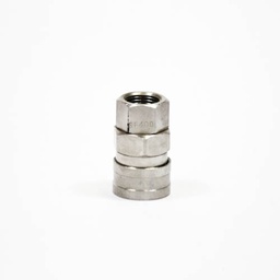 [1490] TETRA 400SF (1/2"), Quick-Connect Coupler, Stainless steel, IMPA 351424[175.0](12.8)