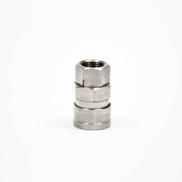 [1490] TETRA 400SF (1/2"), Quick-Connect Coupler, Stainless steel, IMPA 351424[65.0](12.8)