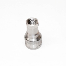 [2092] TETRA 4S (1/2"), Snelkoppeling Dubbelzijdig afsluitbaar, Roestvrij staal, IMPA 351524[49.0](24.64)
