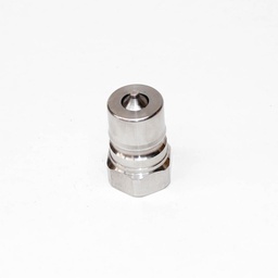 [4437] TETRA 6P (3/4") Quick-Connect Coupler, Double End Shut Off, Stainless steel, IMPA 351555[44.0](12.61)