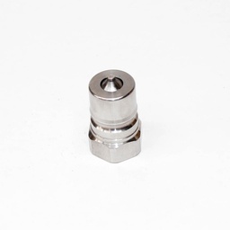 [4437] TETRA 6P (3/4") Quick-Connect Coupler, Double End Shut Off, Stainless steel, IMPA 351555[81.0](12.61)