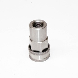 [2093] TETRA 6S (3/4"), Snelkoppeling Dubbelzijdig afsluitbaar, Roestvrij staal, IMPA 351525[72.0](32.0)