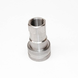 [2094] TETRA 8S (1") Quick-Connect Coupler, Double End Shut Off, Stainless steel, IMPA 351526[29.0](58.96)