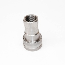 [2094] TETRA 8S (1") Quick-Connect Coupler, Double End Shut Off, Stainless steel, IMPA 351526[43.0](58.81)