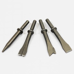 [2030] TETRA AT-2003/R, Chisel Set for Pneumatisch Chipping Hammer, four pieces, Round Shank[10.0](9.67)