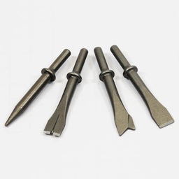 [2030] TETRA AT-2003/R, Chisel Set for Pneumatisch Chipping Hammer, four pieces, Round Shank[9.0](9.67)