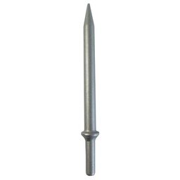 [3421] TETRA AT-2004/R1,Chisel for Pneumatic Chipping Hammer, Moil point chisel,  Round Shank, 135 mm long, IMPA 590367[196.0](3.69)