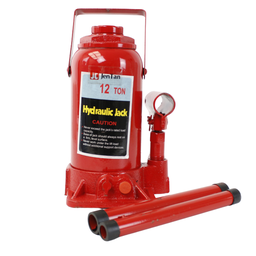 [2643] JENTAN JTHJ-12, Hydraulische Potkrik, hefvermogen 12 ton, gesloten hoogte 215 mm en in volledig open gedraaide toestand 420 mm,, IMPA 615115[22.0](39.0)