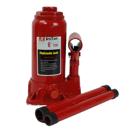 [2641] JENTAN JTHJ-6, Hydraulische Potkrik, hefvermogen 6 ton, gesloten hoogte 197 mm en in volledig open gedraaide toestand 382 mm,, IMPA 615113[41.0](28.76)