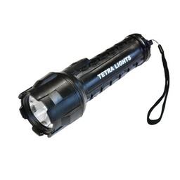 [8470] TETRA LIGHTS TFL-025, LED flashlight, 2-cells D, 120 lumens, IP66 waterproof, excl. batteries, IMPA 792283[420.0](7.92)