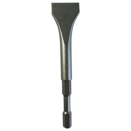 [4716] TETRA Loose chisel for Pneumatic Chisel, Blade width 50 mm (2 "), Length 225 mm (10") for SH-74 (L), hexagonal connection, IMPA 590446[10.0](32.68)