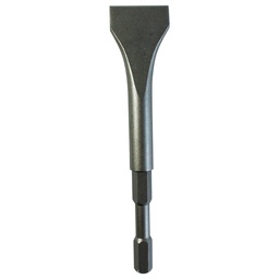 [4716] TETRA Loose chisel for Pneumatic Chisel, Blade width 50 mm (2 "), Length 225 mm (10") for SH-74 (L), hexagonal connection, IMPA 590446[23.0](32.68)