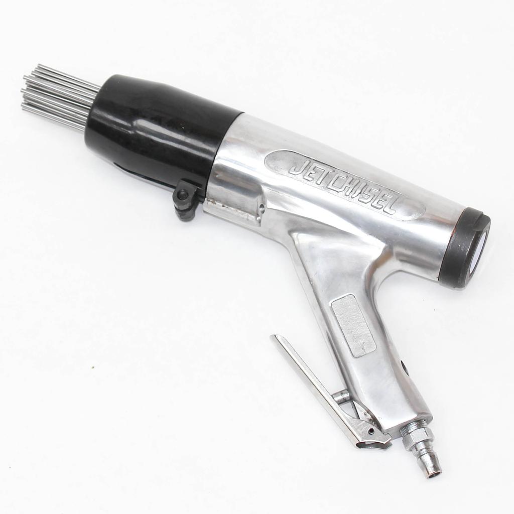[2105] TETRA N-28E Pneumatische Naaldbikhamer, Pistoolgreep, 28 naalden, model Jex-28/66, IMPA 590464
