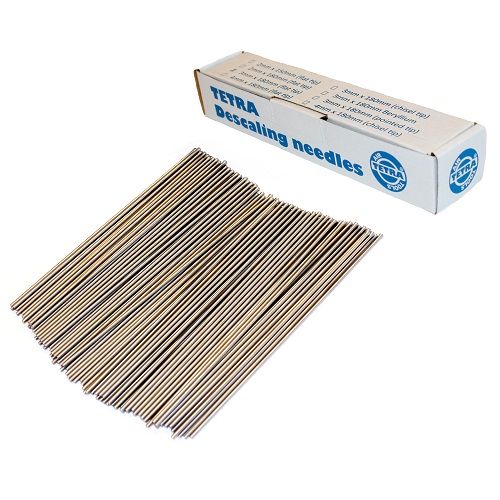[2137] TETRA Needles for needle scaler, diameter 3 mm, length 180 mm, box 100 pcs., IMPA 590468