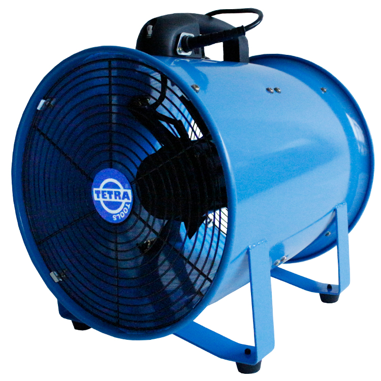 [2446] TETRA TEF 321, Elektrische Verplaatsbare Ventilator, 230 V, 1 Ph, diam 300 mm, IMPA 591407