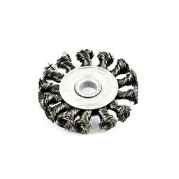 [1872] Wielborstel, getordeerd, 75 x 13 mm, gat 3/8" (10 mm), staal[881.0](2.95)