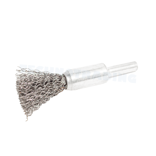 [3234] Komborstel met stift, standaard, 12 mm dia, 6 mm stift, staal