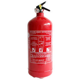 [10749] ANAF PS3-HX, ABC Poederblusser met manometer MED/NCP gecertificeerd, 3 kg, IMPA 331016, UN 1044[120.0](36.0)