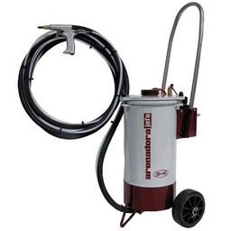 [9180] Arenadore Jafe 10 MAS, portable sandblaster cap 10 ltr, set with hose, nozzle, vacuum mouth, water sprinkler and extra nozzle(1935.0)