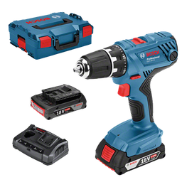 [11469] Bosch GSR 18 V-21, Accu  Schroefboormachine, in kunststof box, met lader en 2 x 2,0 Ah batterij, IMPA 590906, UN 3481[12.0](292.87)