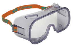 [10486] Climax 539-C, Safety goggles, softframe, single lens, acetate, clear, anti condens, non vented, IMPA 311011[103.0](2.9)